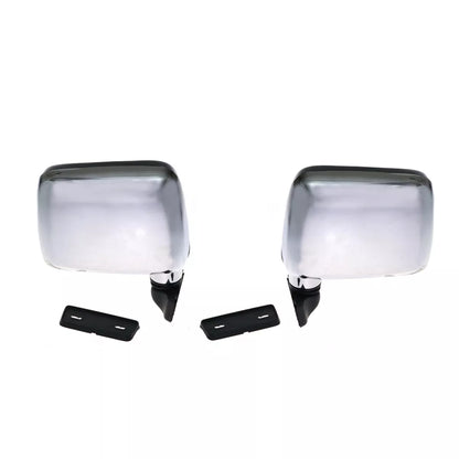 Chrome Side Door Mirror x2 for isuzu KB250/280 KB42 Bedford KB