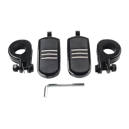 1.25" Engine Bars Foot Pegs for Harley Electra Glide, Street Glide, Road King (2009-2023)