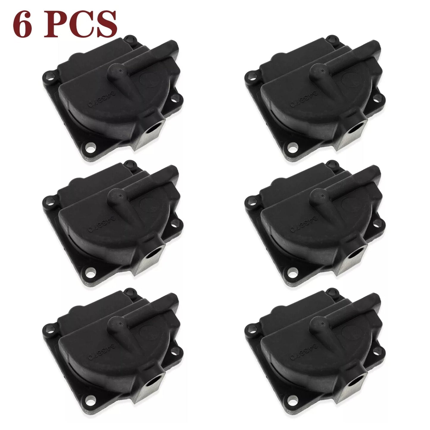6X Carburetor Bowl for Johnson Evinrude 80 90 115 150 HP (1995–2006)