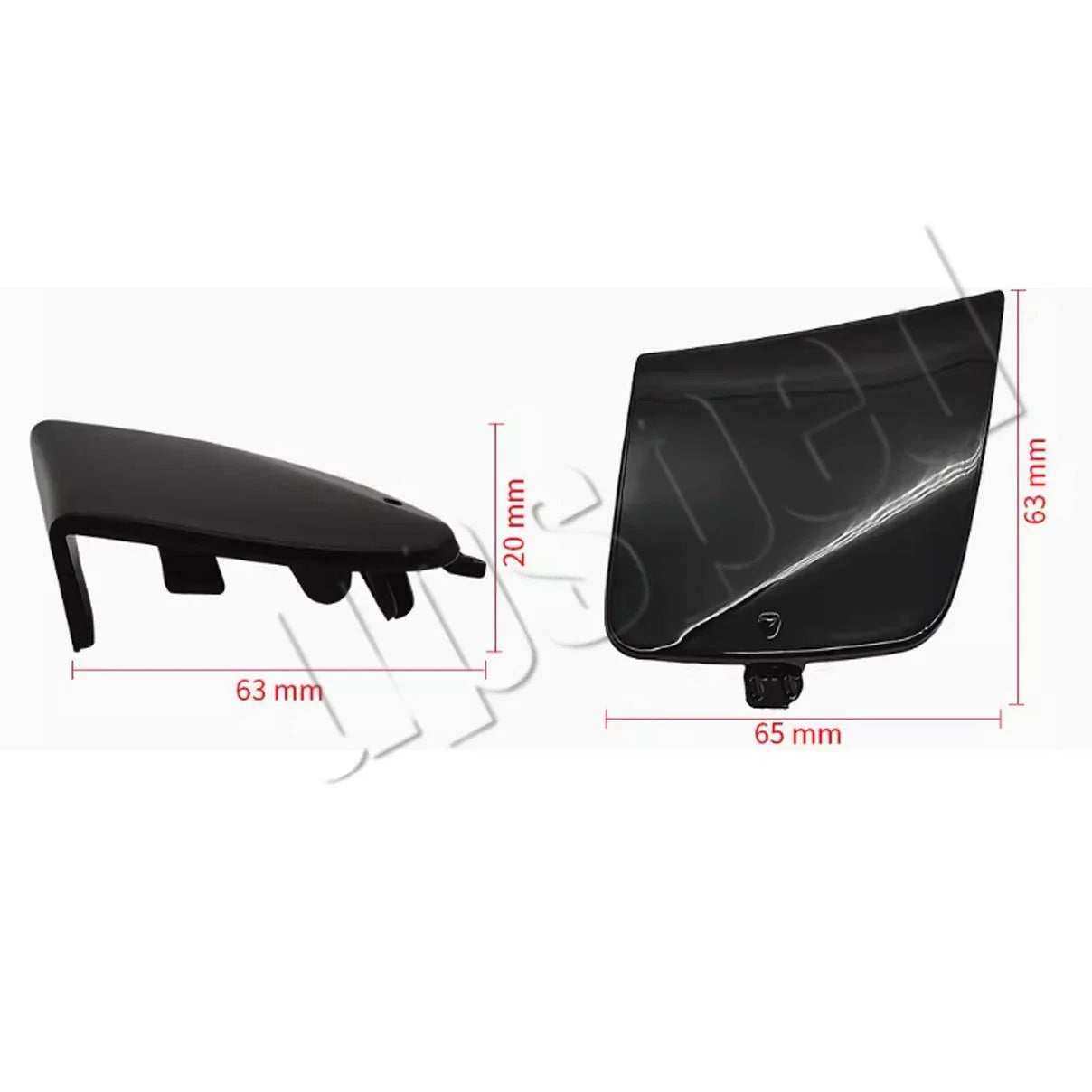 Tow Hook Eye Cover Cap for Mercedes-Benz CLA250 CLA35 AMG (2019–2021)