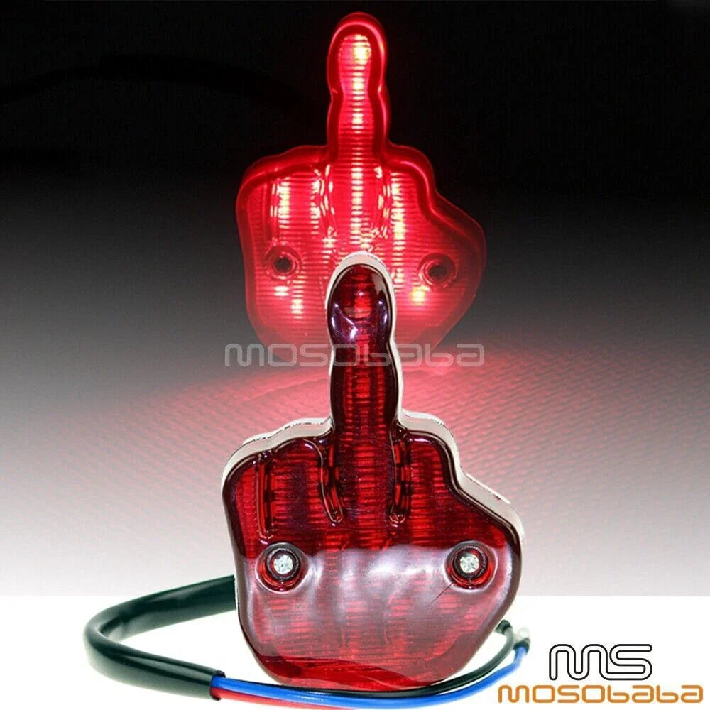 LED Tail Light with Brake Lights for Bobber Suzuki Yamaha Kawasaki