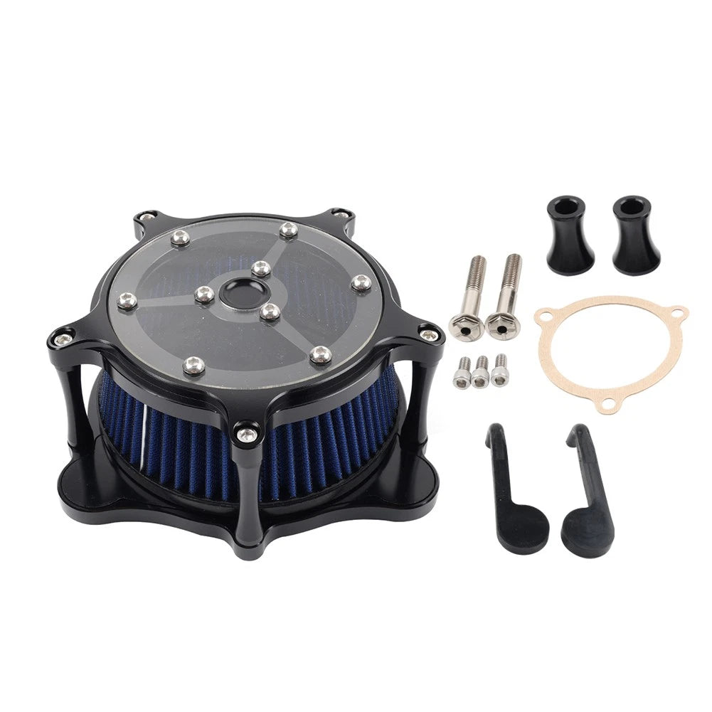 Air Cleaner Intake Filter System Kit for Harley Sportster XL883 1200 (2004–2023)