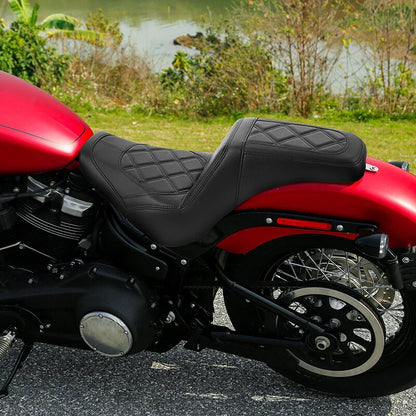 Black Seats for Harley Softail Street Bob (2018-2025)