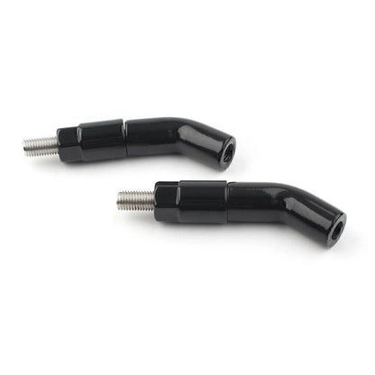 Mirror Stem Extenders for Harley Davidson Iron 1200 XL1200NS (2018-2019) Black