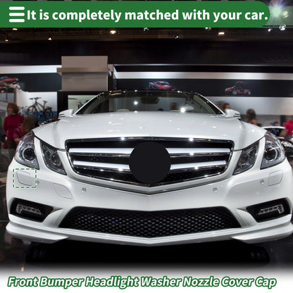 Headlight Washer Nozzle Cover Cap for Mercedes-Benz (1Pc)