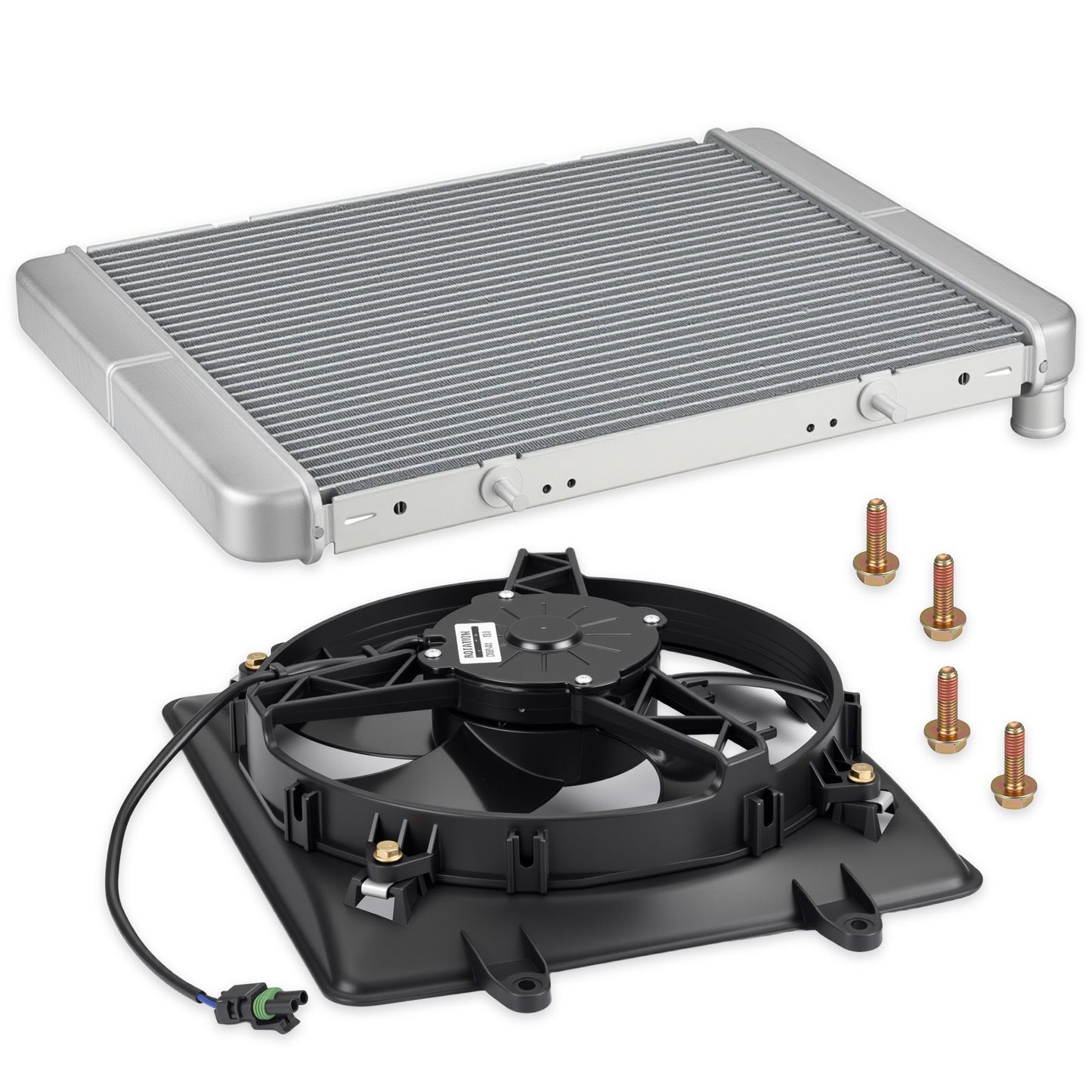 Radiator with Cooling Fan for Polaris Sportsman 800/X2 800 EFI (2004–2014)