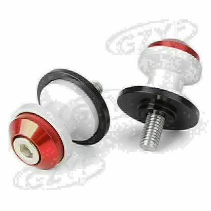 8mm Thread Bolt Motorcycle Swingarm Spools Slider Protectors Green  Universal