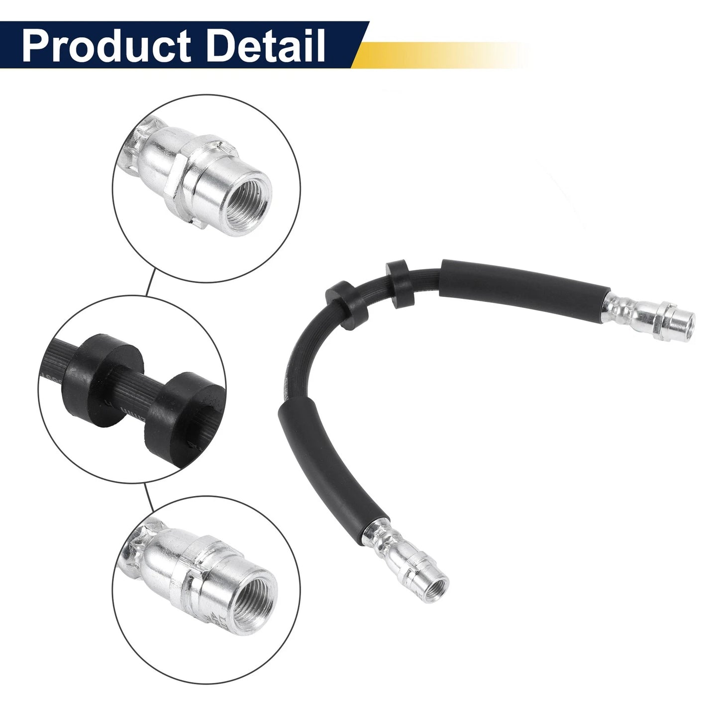 Front Brake Hose for Audi A6 (2005–2011) No. 4F0611707