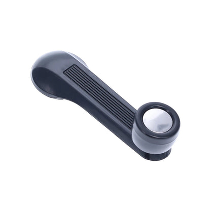 Set of 2 Textured Black Window Crank Handles for Honda Civic (1984–2000)