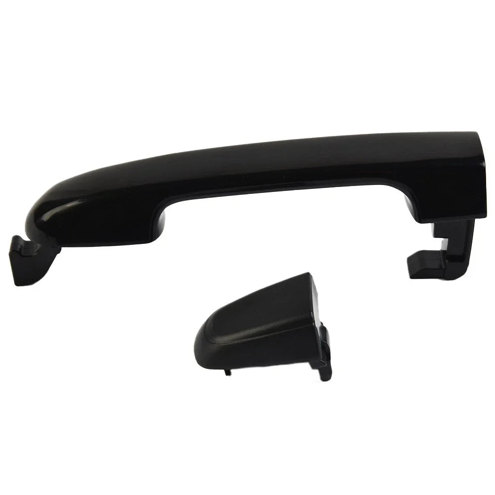 Outside Door Handle 1pc Black Plastic for Car