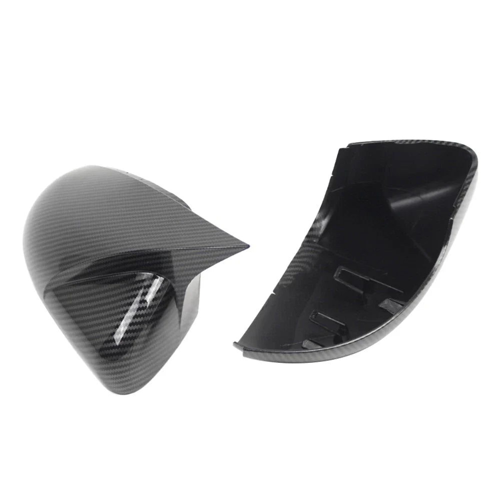 Carbon Fiber Black Side Mirror Cover Caps for VW Golf MK6 (2009-2013)