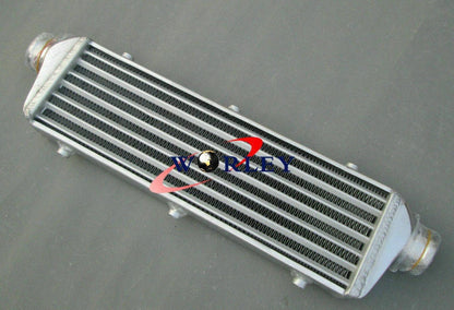 Aluminum Intercooler 450x140x50 2.25" Turbo Pipe for Car