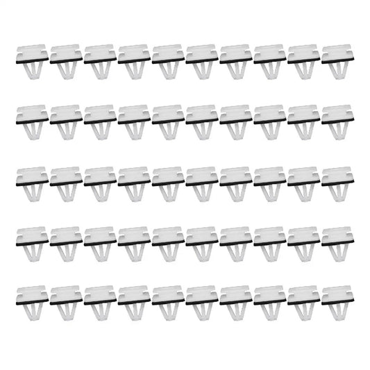 50 Pcs Rocker Panel & Mudguard Clips for Honda Acura