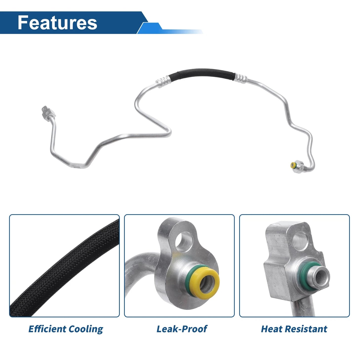 A/C Refrigerant Liquid Hose for Jaguar XF (2013–2015) No.C2Z18293
