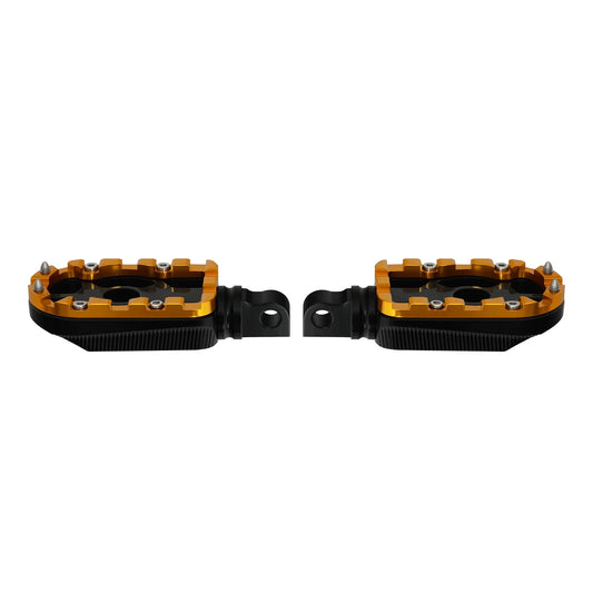 10mm Highway Footpegs for Harley Touring Street Road King Glide