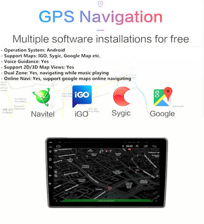 9" Android 13 GPS Stereo Radio for 2010-2021 Hyundai I40