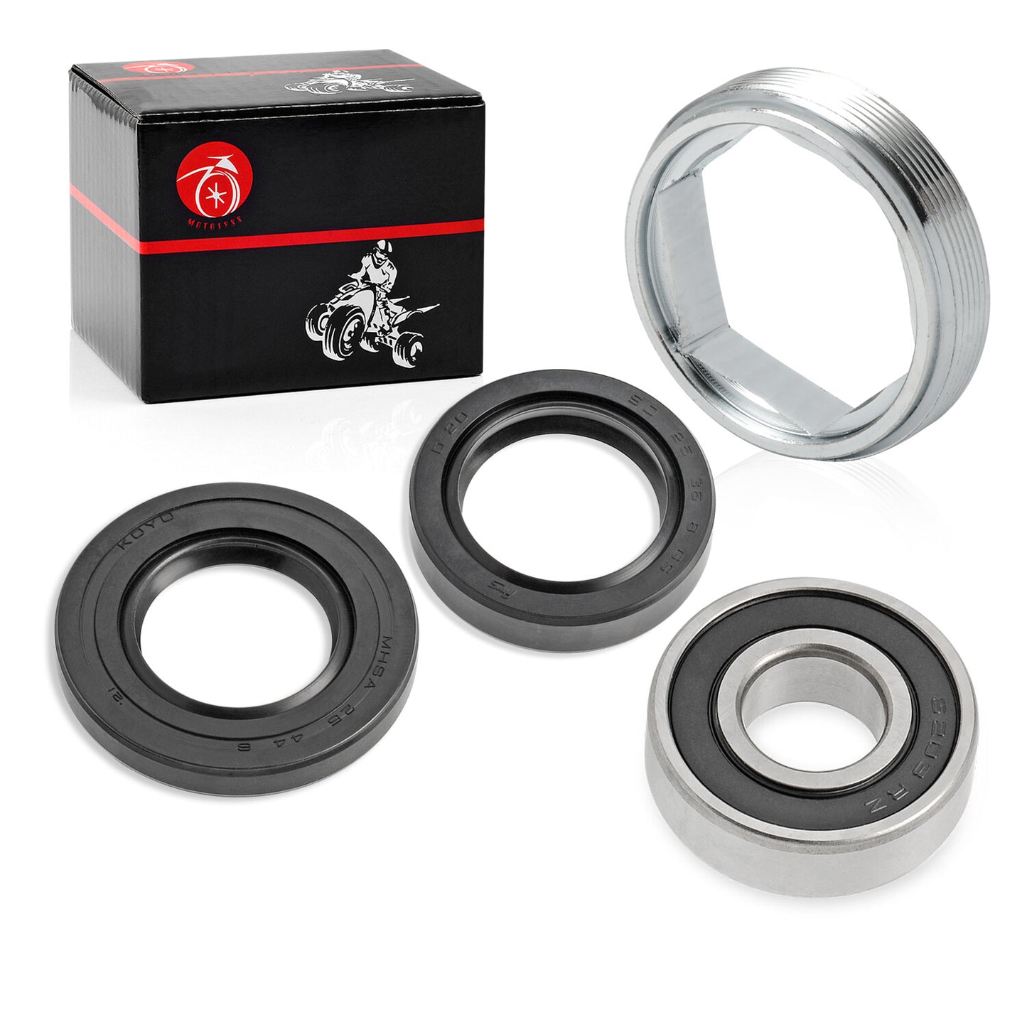 Steering Stem Bearing Seal Holder Nut for Yamaha Warrior Raptor 350 (1999–2006)