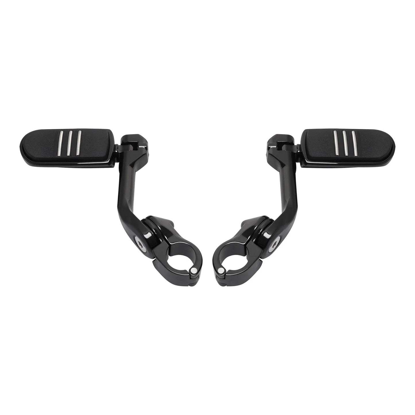 1-1/4 32mm Long Angled Highway Foot Pegs for Harley Road Street Electra Glide