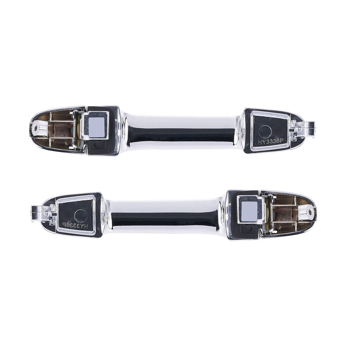 Set of 2 Chrome Door Handles for Hyundai i30 FD (2007–2012)