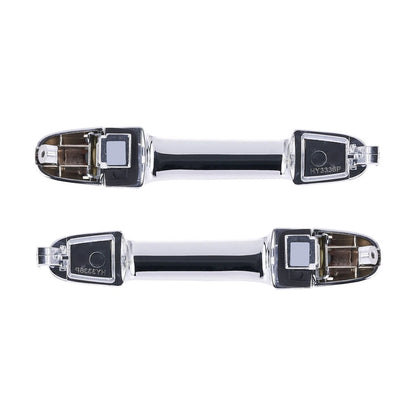 Set of 2 Chrome Door Handles for Hyundai i30 FD (2007–2012)