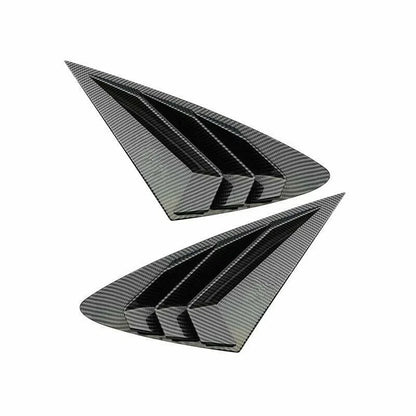 Carbon Fiber Side Vent Window Louver Cover Trim for Hyundai Sonata (2020–2023)