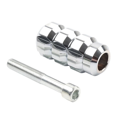 CNC Chrome Shift Pegs for Harley Softail, Fatboy, Sportster, Dyna