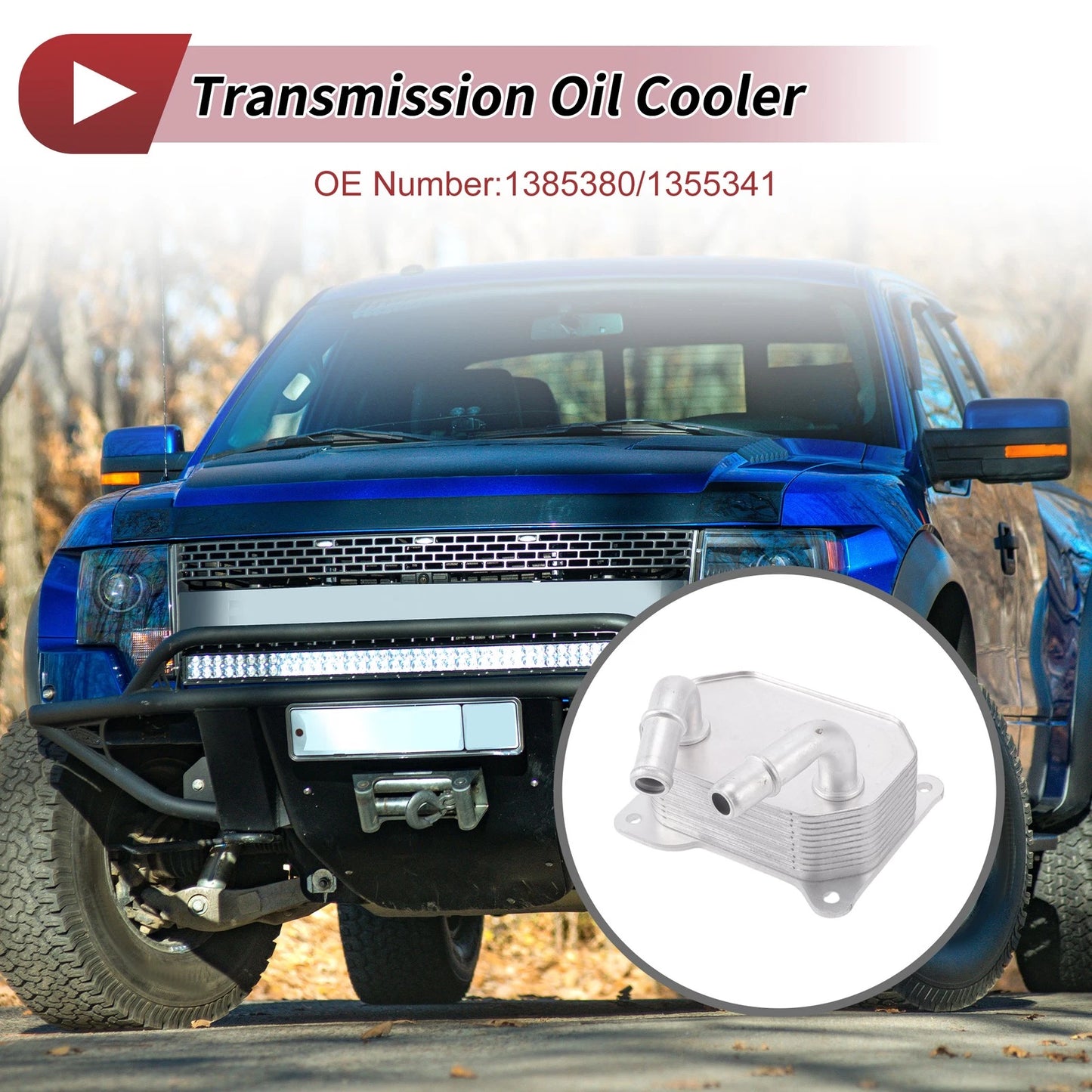 Engine Oil Cooler for Ford C-Max (2007–2010) No. 1385380/1355341