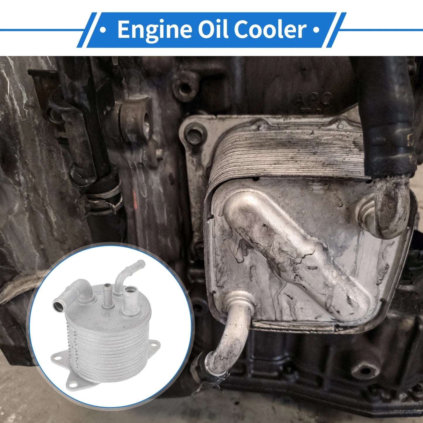 Engine Oil Cooler for Subaru Forester (2014–2018) No. 31237AA000