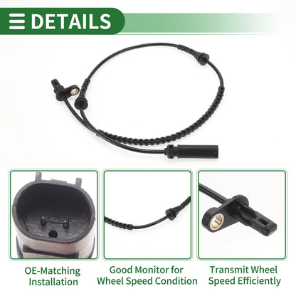ABS Wheel Speed Sensor No. 34526895657 for BMW X3 (2020–2023)