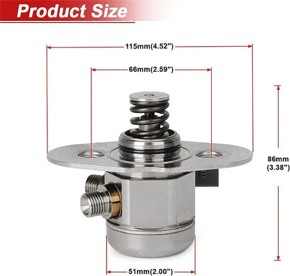 High Pressure Fuel Pump for BMW X5, X3, 228i, 328i, X1, X4, 528i, Z4, 320i (2001-2023)