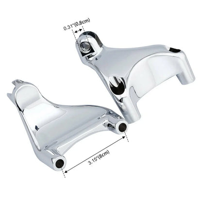 Chrome Rear Passenger Foot Peg Mount for Harley Sportster (2004-2013)