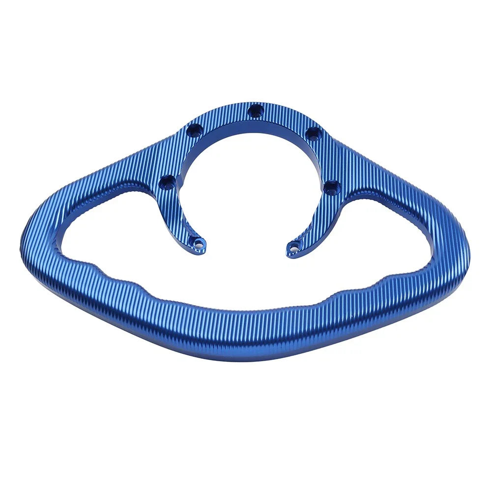 CNC Blue Hand Grip Tank Grab Handles for Honda Motorcycle
