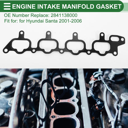 Lower Engine Intake Manifold Gasket for Hyundai Santa (2001–2006) No. 2841138000
