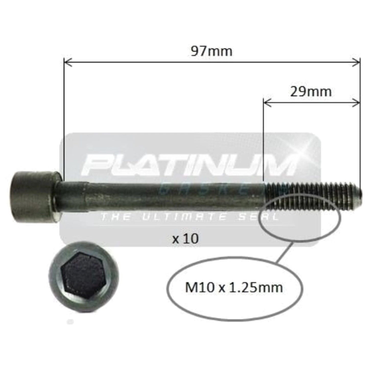 Engine Cylinder Head Bolt Set for Nissan Pulsar N14 N15 (1991–2000)