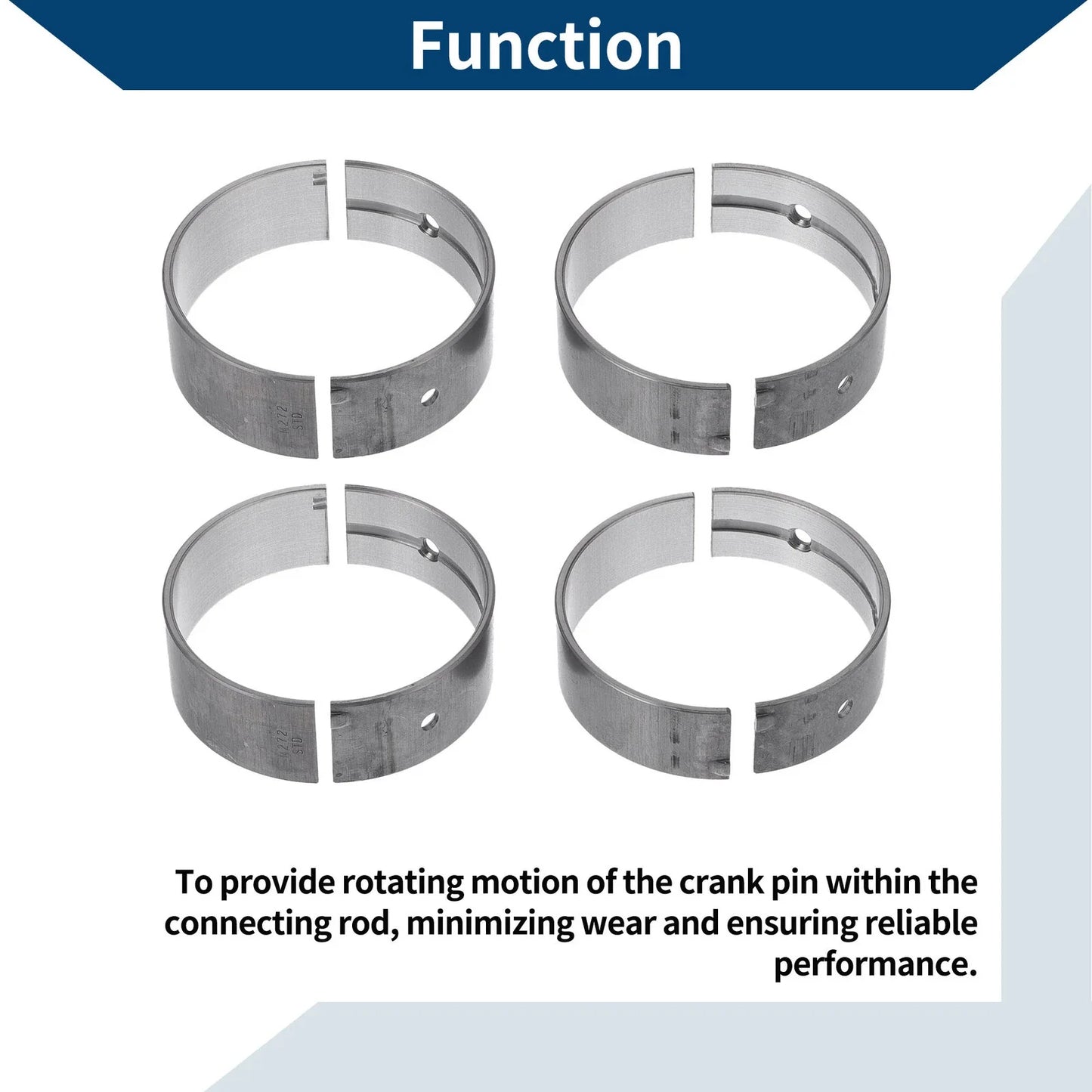 Main Bearing Set for Mercedes-Benz C230 (2006-2009)