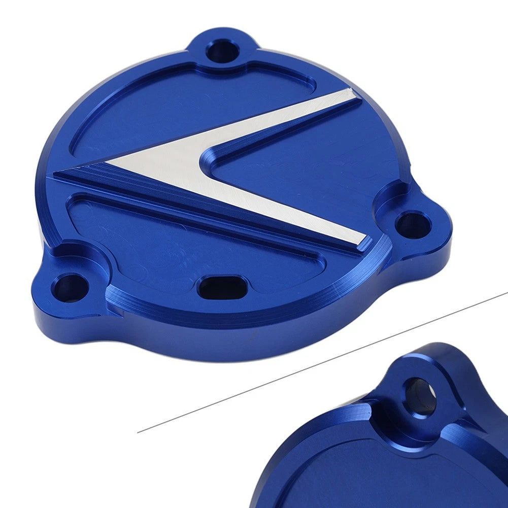 Set of 2 Blue Motorcycle Engine Stator Protective Covers for Yamaha TMAX 530 (2012–2019)
