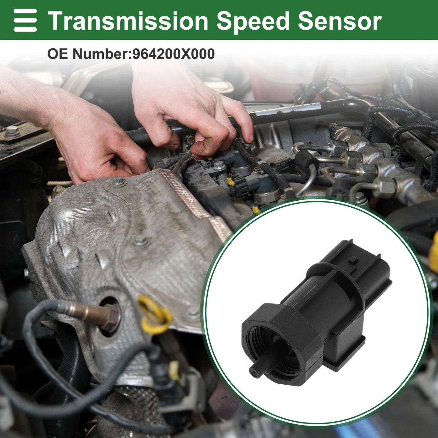 Transmission Speed Sensor for Hyundai Accent 1.6L (2003–2014) No. 964200X000