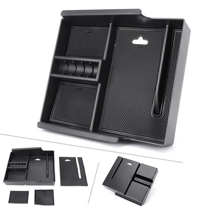 Car Armrest Storage Box Holder for Toyota Alphard (2015–2017)