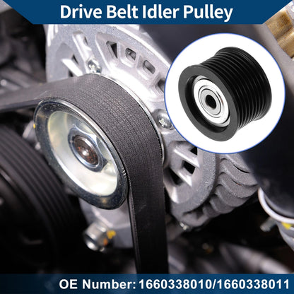Drive Belt Idler Pulley for Toyota Tundra (2007–2021) No. 1660338010