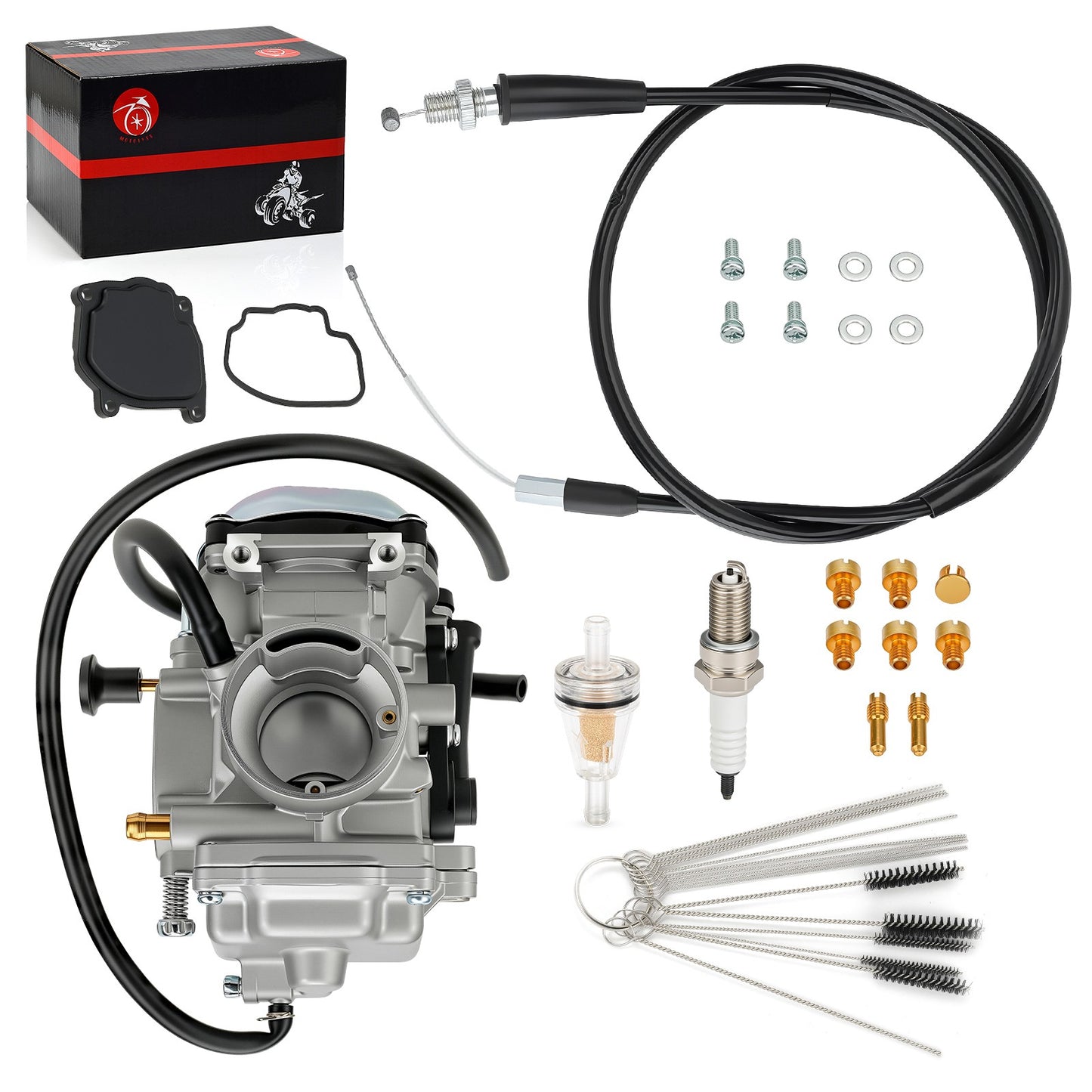 Throttle Cable for Yamaha Wolverine 350, BearTracker 250 (1995–2006)