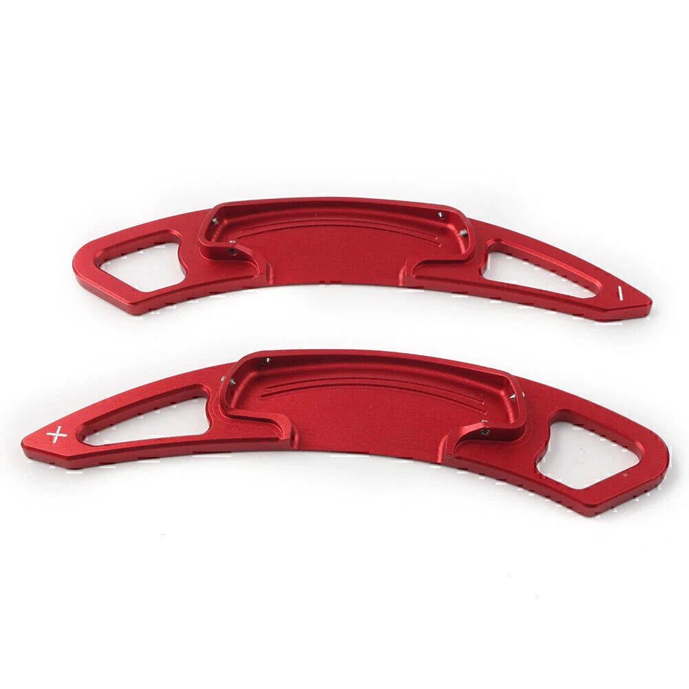 Aluminum Red DSG Paddle Shifters Extensions Trim  For Honda Accord, Acura CDX