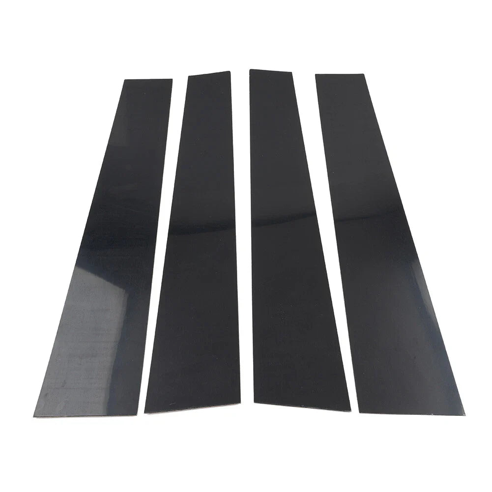 Pillar Post Set Door Window Trim Covers for Dodge Ram 1500 (2019-2024)