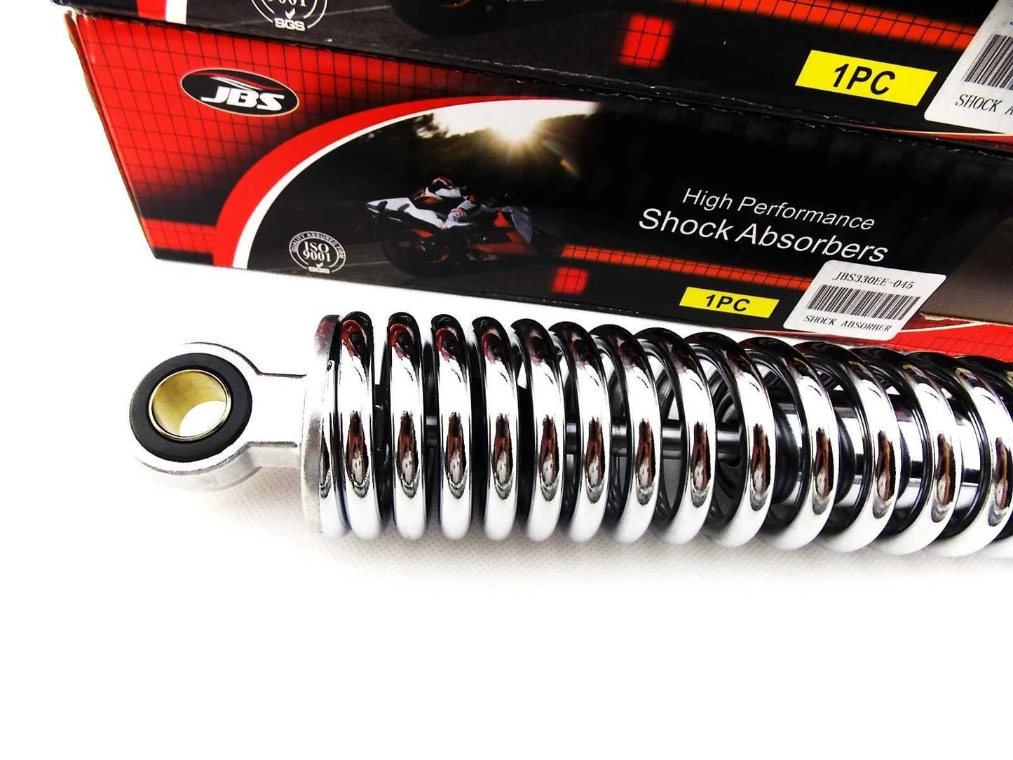 330mm JBS Chrome Rear Shock Absorbers for Kawasaki GT550