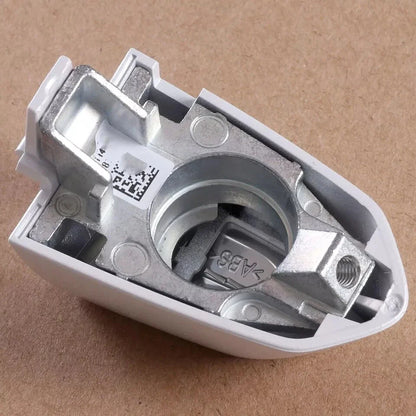 White Front Left Door Lock Cylinder Bezel Cover for Cadillac ATS XTS CTS CT6