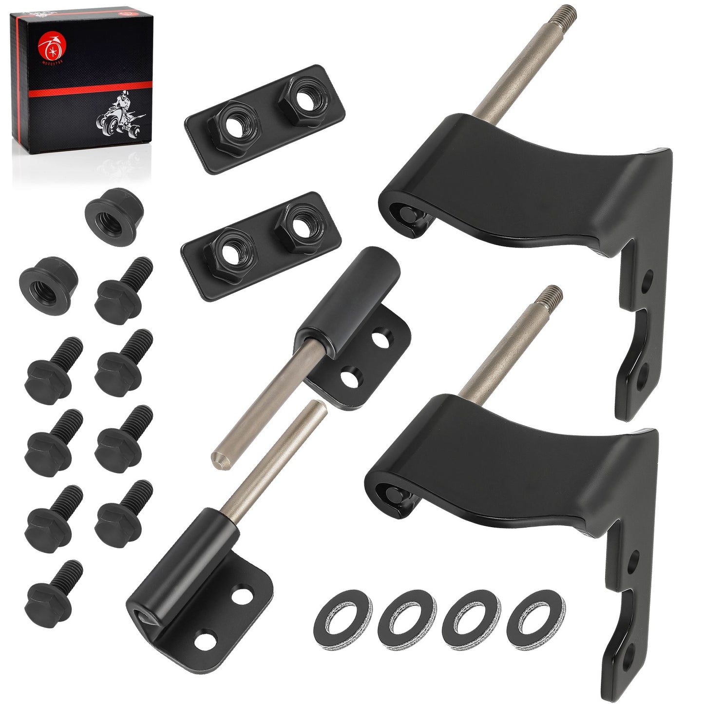 Half Door Hinge Hardware Kit for Polaris Ranger Crew XP 1000 (2018–2023)