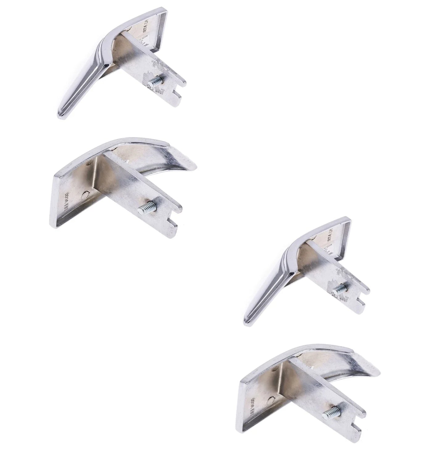 4pcs Chrome Inner Door Handle for Ford Bronco F100/F150/F250/F350 (1973–1979)