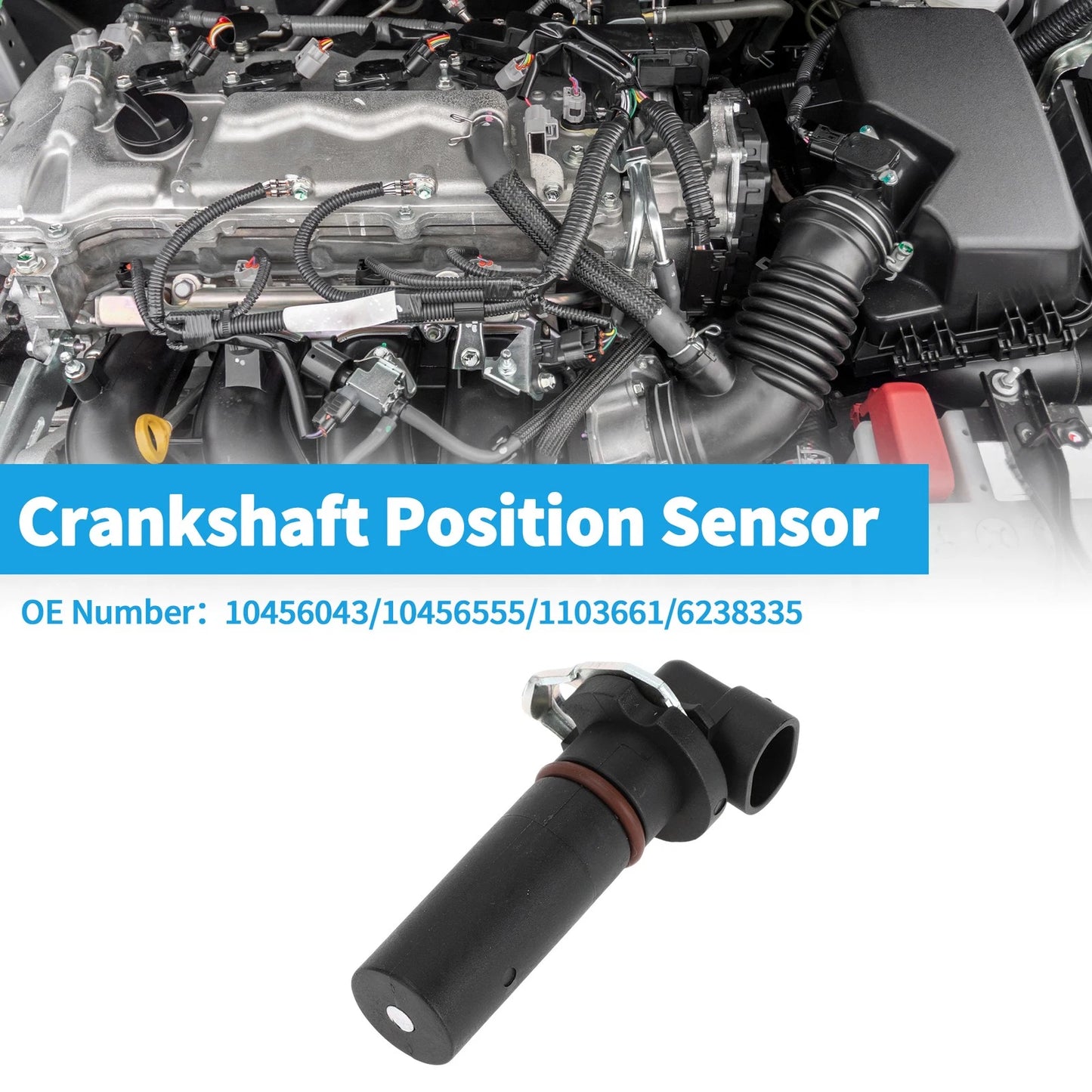 Crankshaft Position Sensor for Chevrolet Impala (2000–2005) No. 10456043
