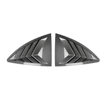 Rear Vent Window Louvers Cover Trim for Subaru BRZ (2013-2020)