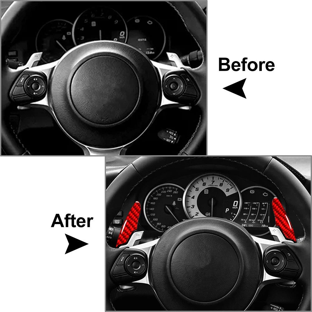 Steering Wheel Shift Paddle Extensions for Subaru BRZ, Toyota 86, GR86 (2013–2023)