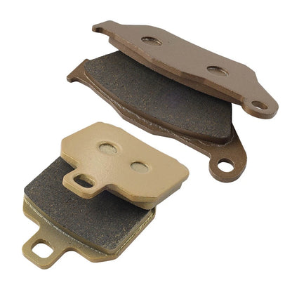 Front Rear Brake Pads for Yamaha YP125R X-MAX (2006–2009) - Brass Fiber